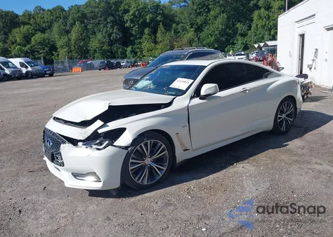 2017 Infiniti Q60 2.0T Premium из США, поврежденный, VIN JN1CV7ELXHM320735